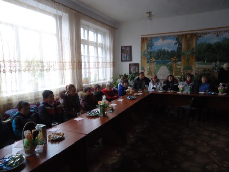 Відзначення Міжнародного дня інвалідів  в приміщенні теротеріального центру  3.12.2014 року